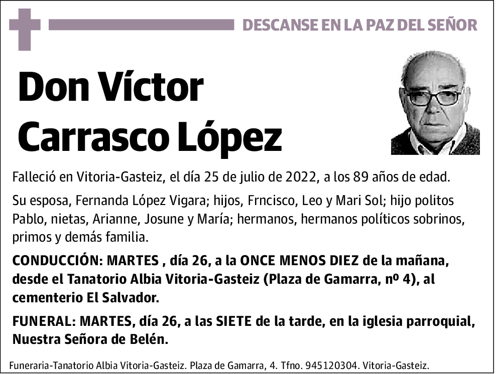 Víctor Carrasco López