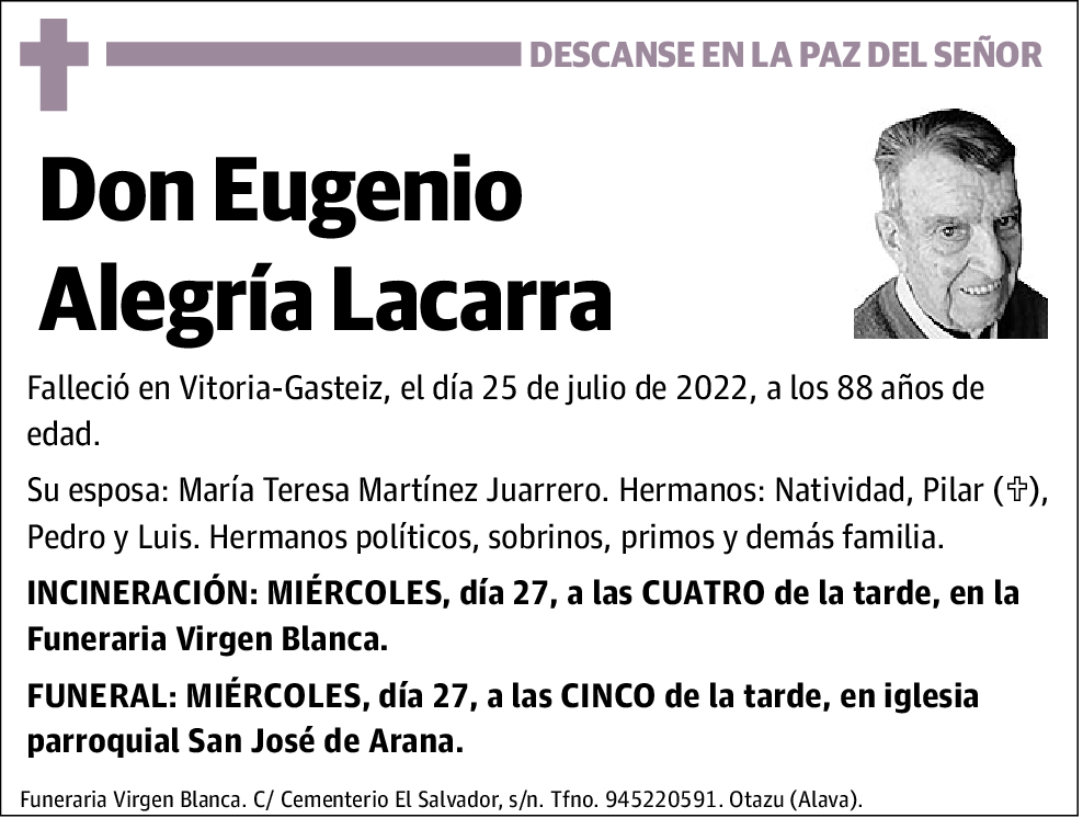 Eugenio Alegría Lacarra