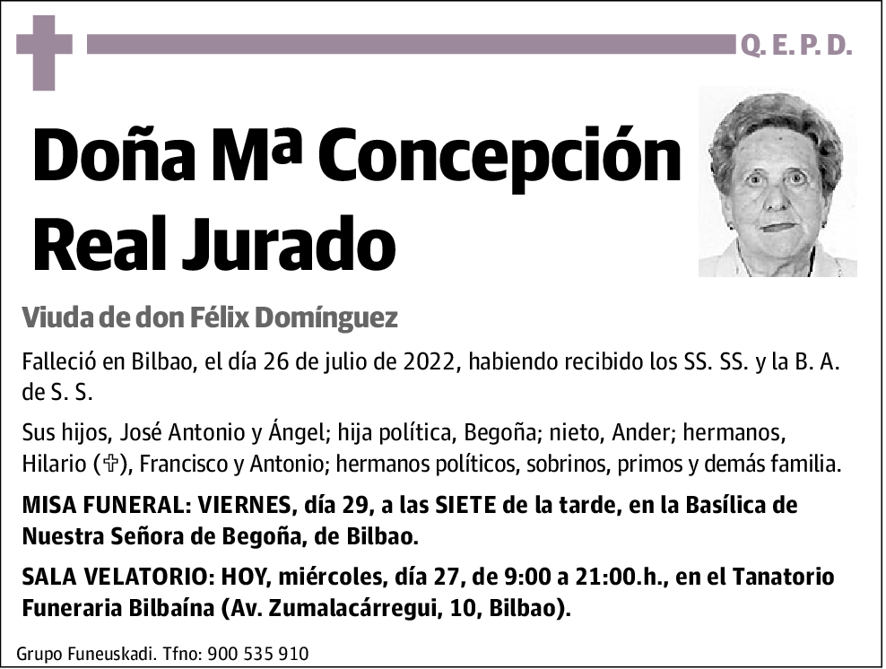 María Concepción Real Jurado