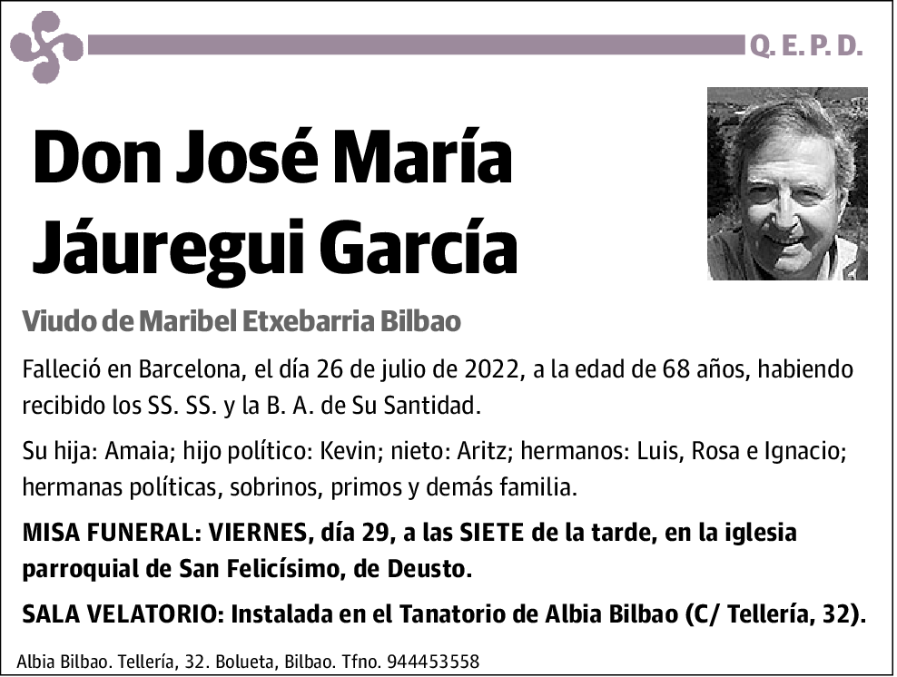 José María Jáuregui García