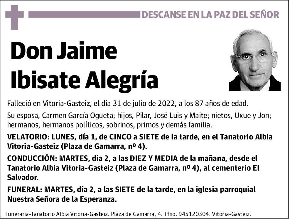 Jaime Ibisate Alegría