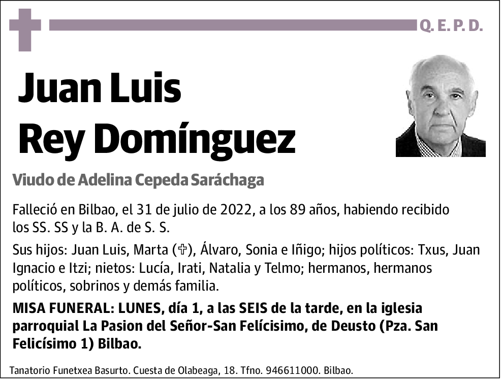 Juan Luis Rey Dominguez