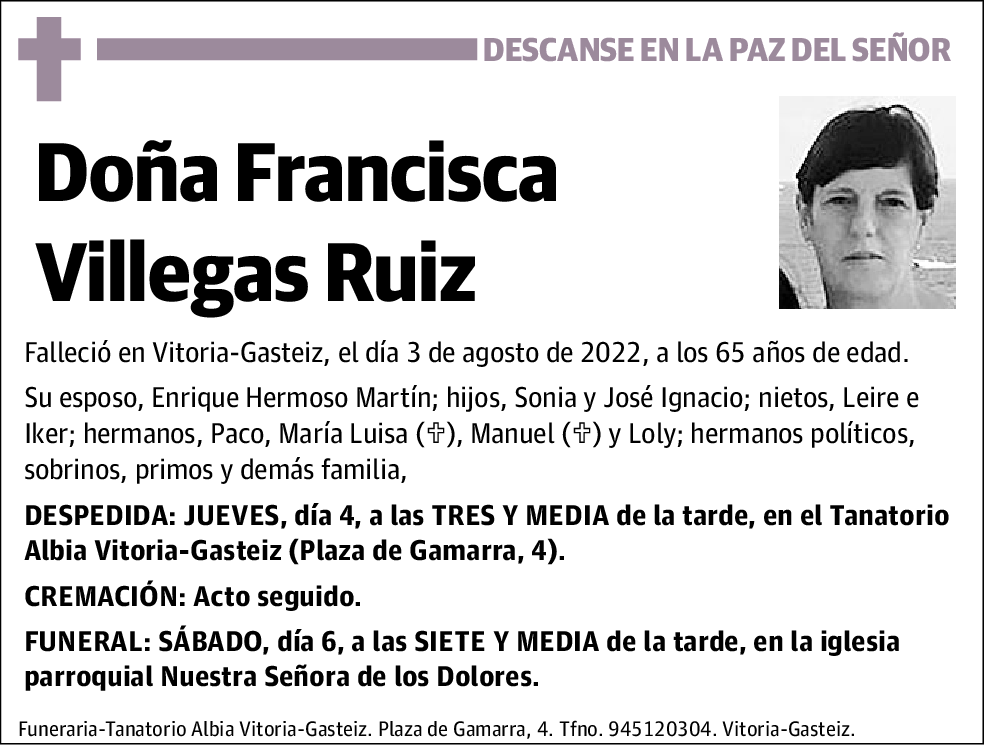 Francisca Villegas Ruiz