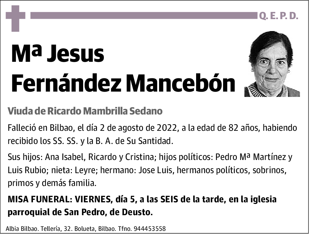 María Jesus Fernández Mancebón