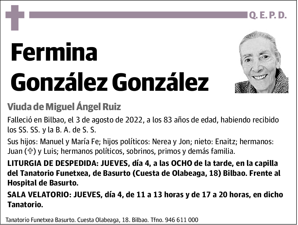 Fermina González González