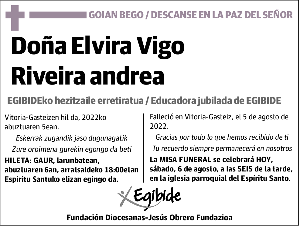 Elvira Vigo Riveira