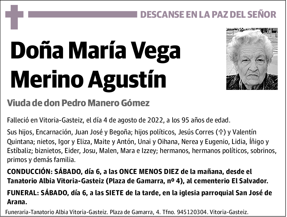 María Vega Merino Agustín