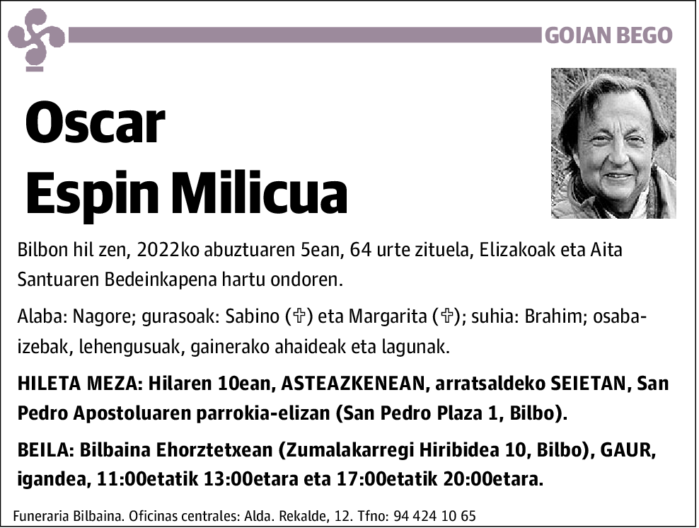 Oscar Espin Milicua