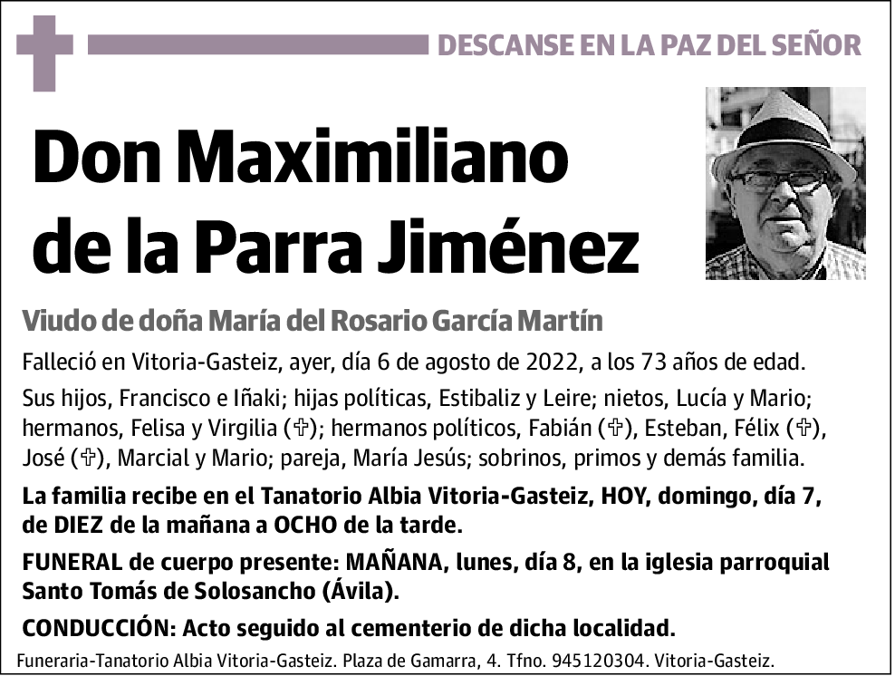 Maximiliano de la Parra Jiménez