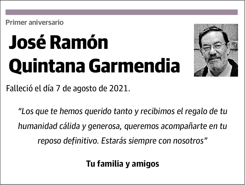 José Ramón Quintana Garmendia