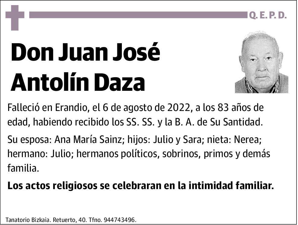 Juan José Antolín Daza