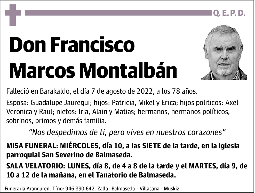 Francisco Marcos Montalbán