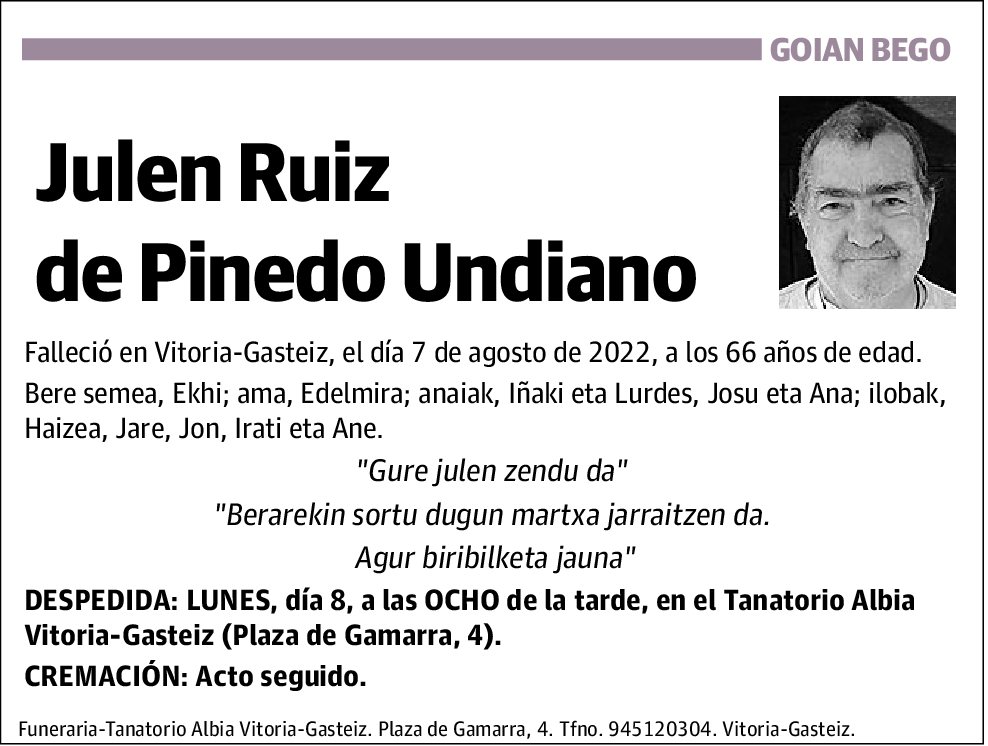 Julen Ruiz de Pinedo Undiano