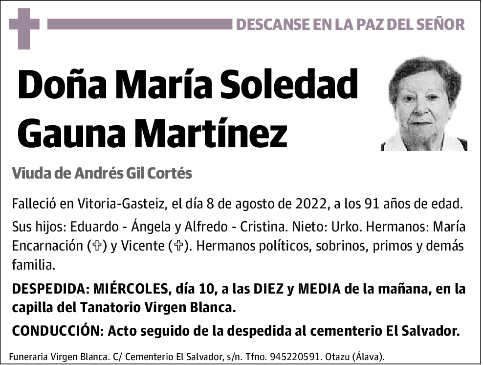 María Soledad Gauna Martínez