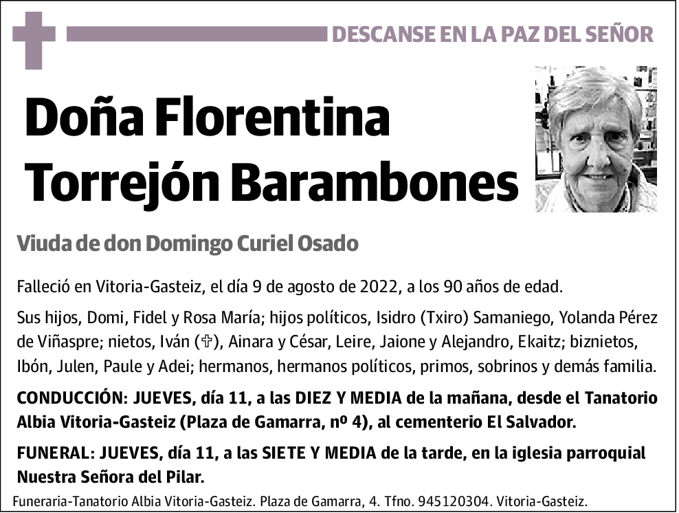 Florentina Torrejón Baranbones