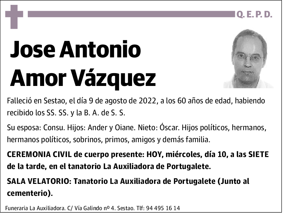 Jose Antonio Amor Vázquez