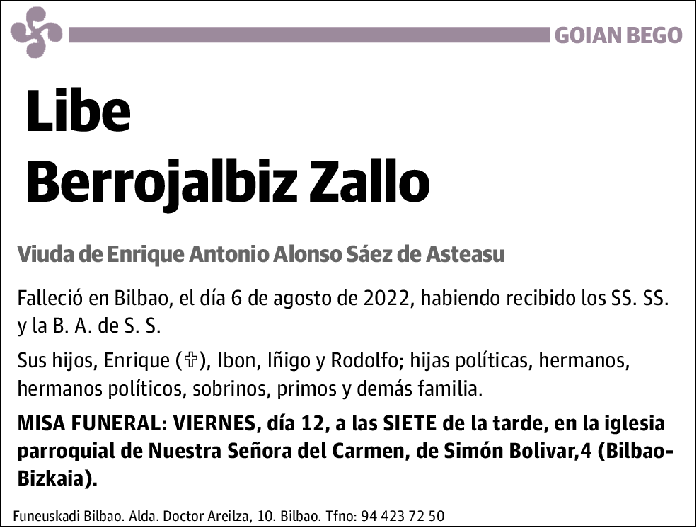 Libe Berrojalbiz Zallo