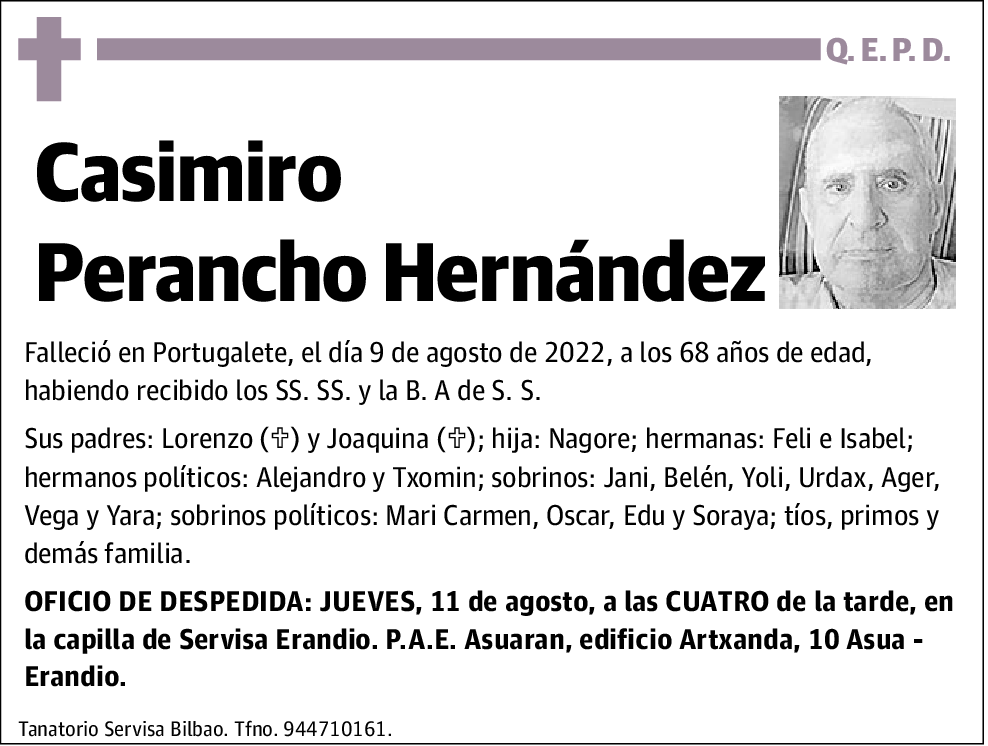 Casimiro Perancho Hernández