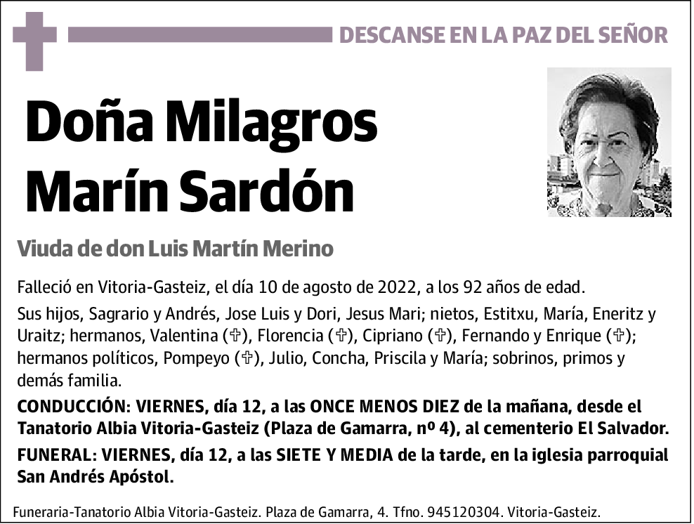 Milagros Marin Sardon