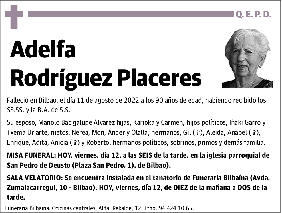 Juana Adelfa Rodríguez Placeres