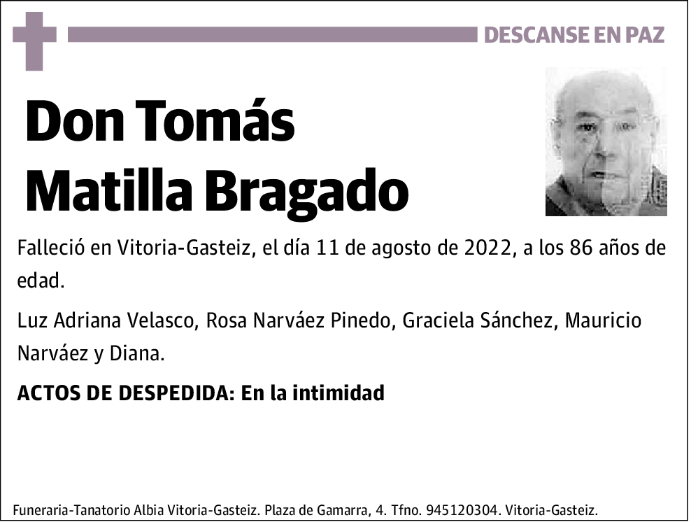 Tomás Matilla Bragado