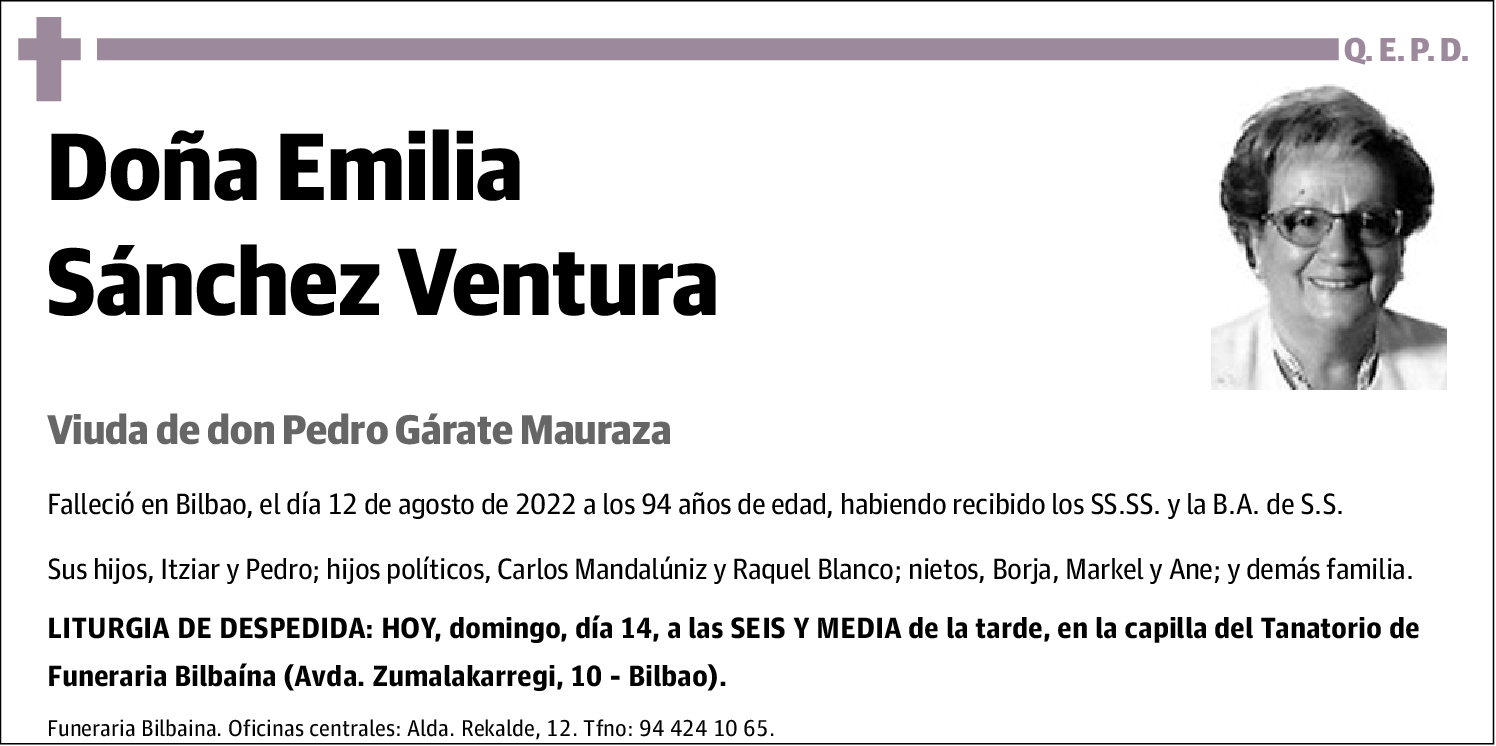 Emilia Sánchez Ventura