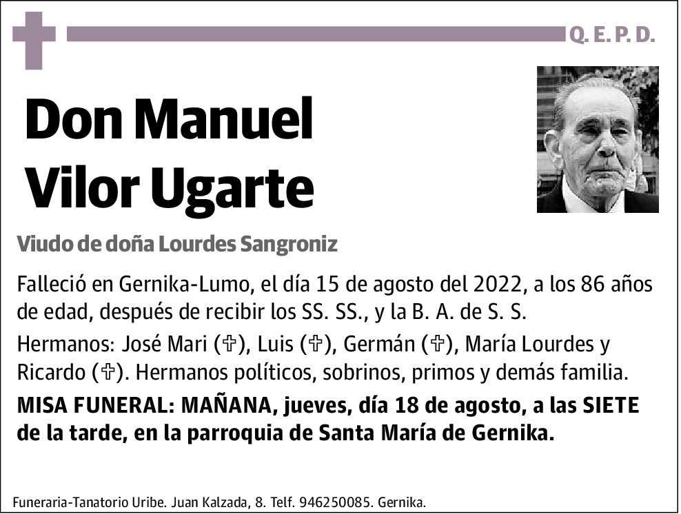 Manuel Vilor Ugarte