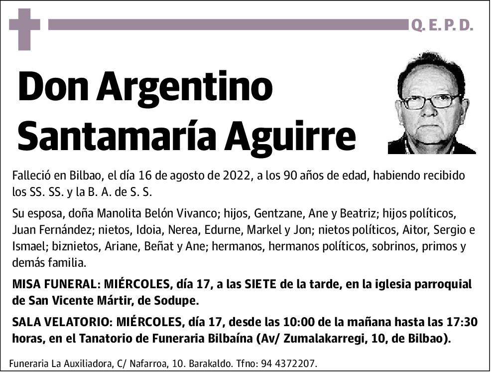 Argentino Santamaría Aguirre