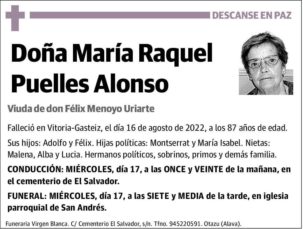 María Raquel Puelles Alonso