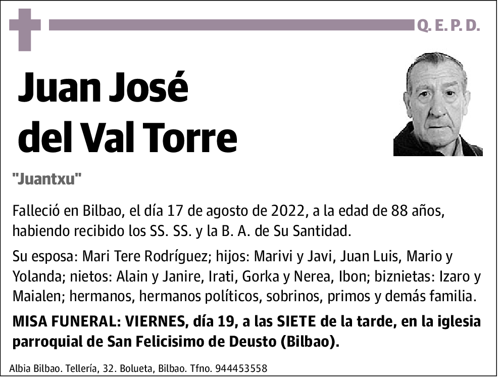 Juan José del Val Torre