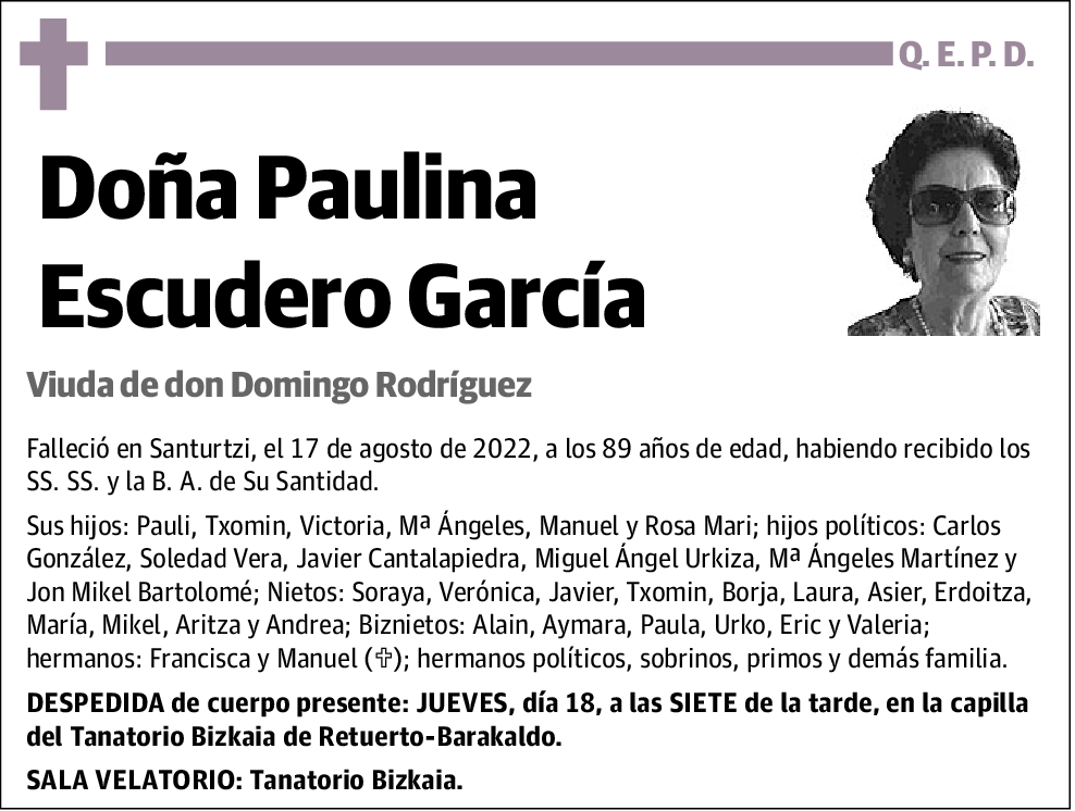 Paulina Escudero García