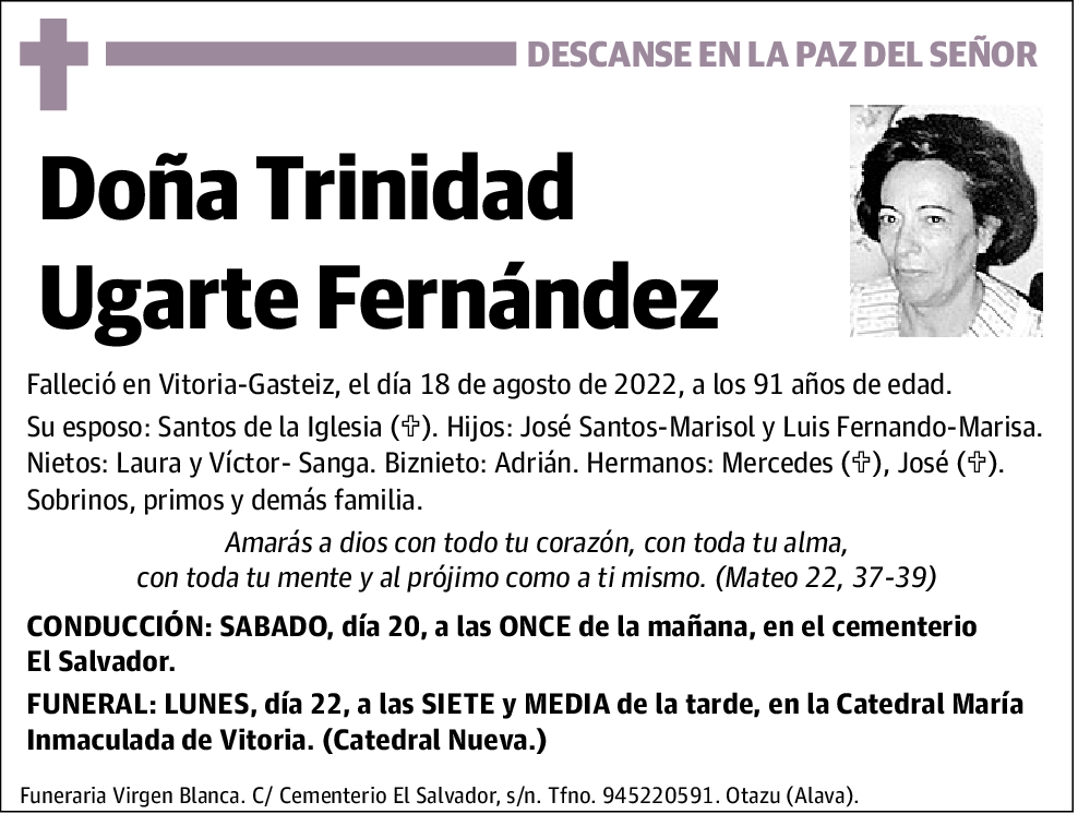 Trinidad Ugarte Fernández