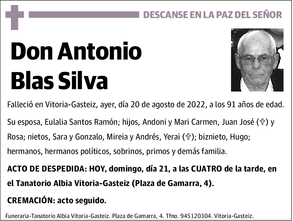 Antonio Blas Silva