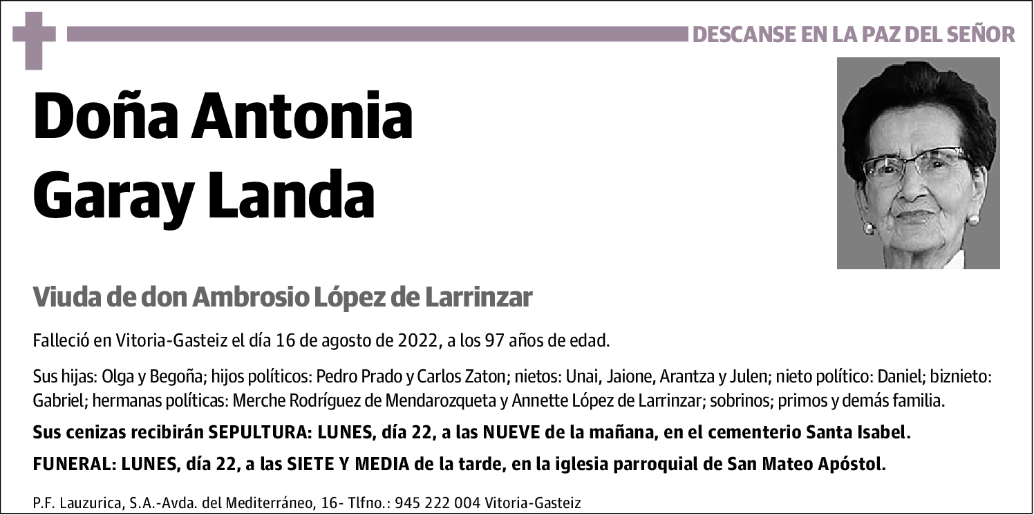 Antonia Garay Landa