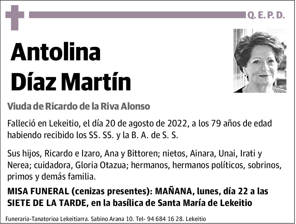 Antolina Díaz Martín