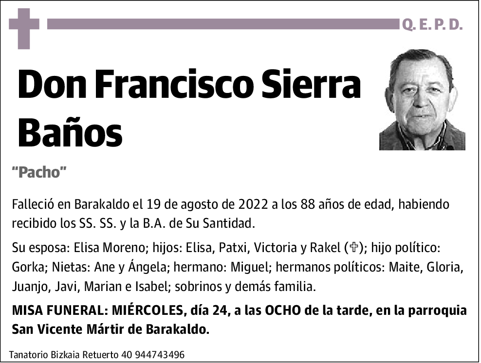 Francisco Sierra Baños