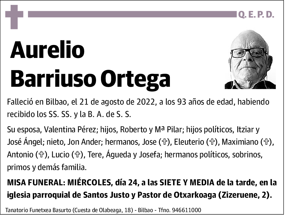 Aurelio Barriuso Ortega