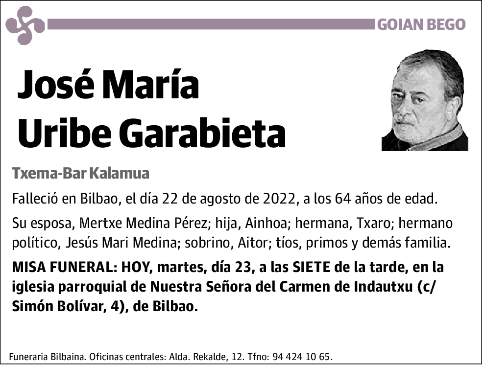 Jose María Uribe Garabieta