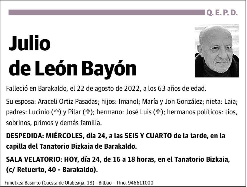 Julio de León Bayón