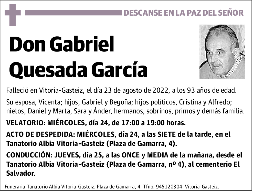 Gabriel Quesada García