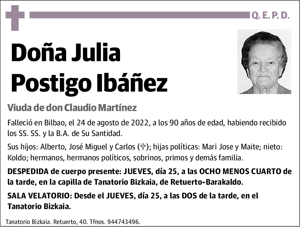 Julia Postigo Ibáñez