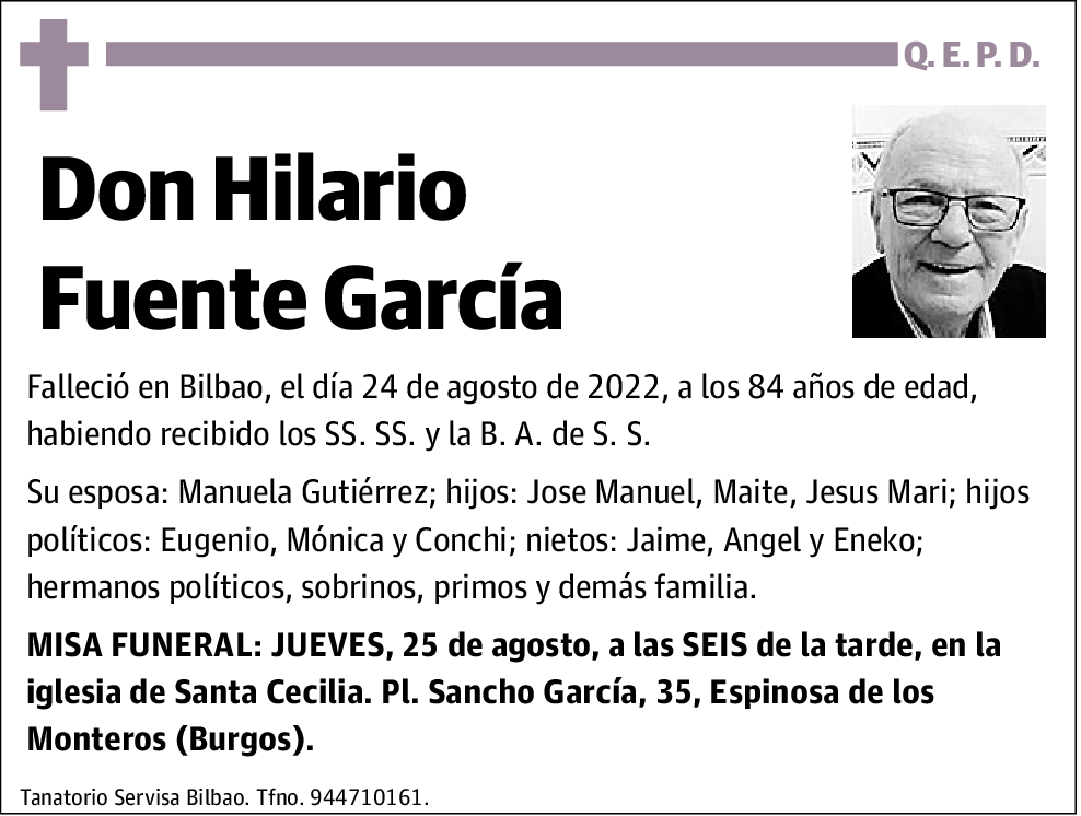 Hilario Fuente García