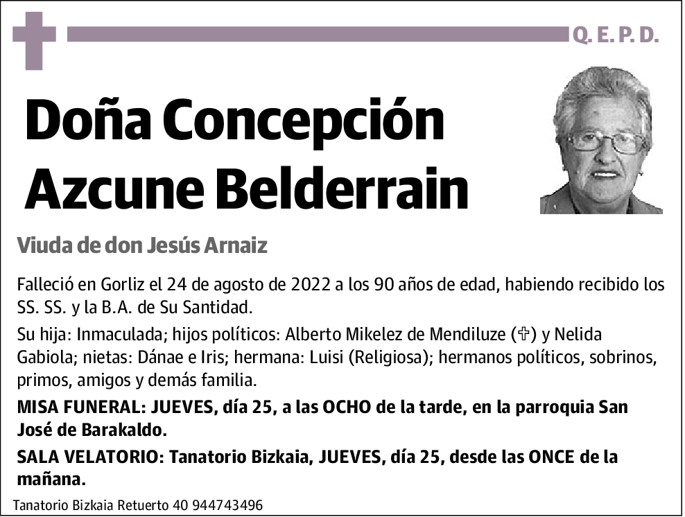 Concepción Azcune Belderrain