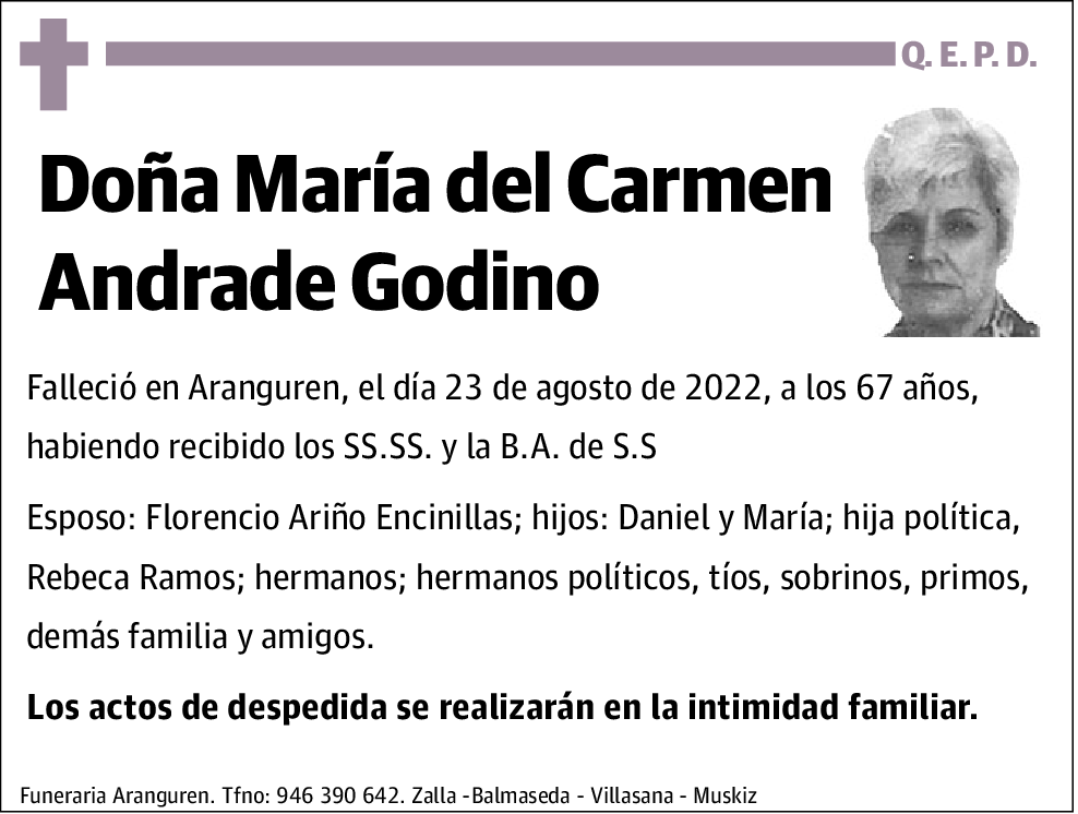 María del Carmen Andrade Godino