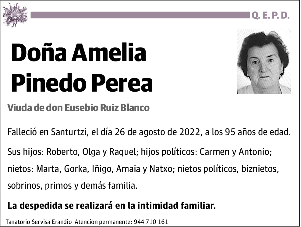 Amelia Pinedo Perea