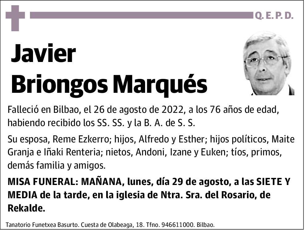 Javier Briongos Marqués