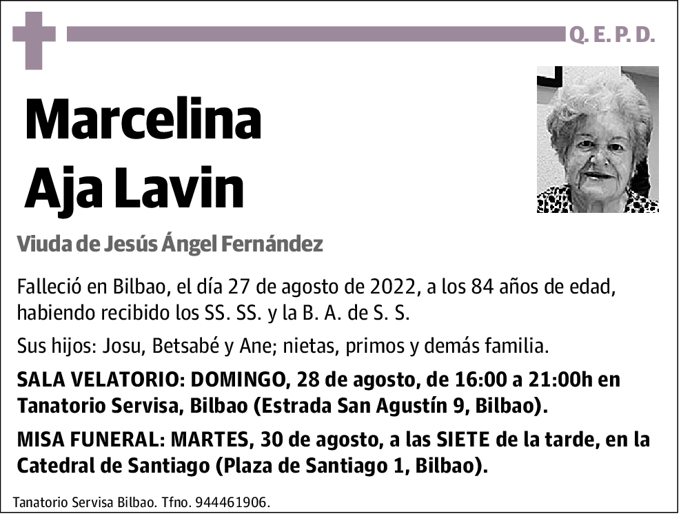 Marcelina Aja Lavin