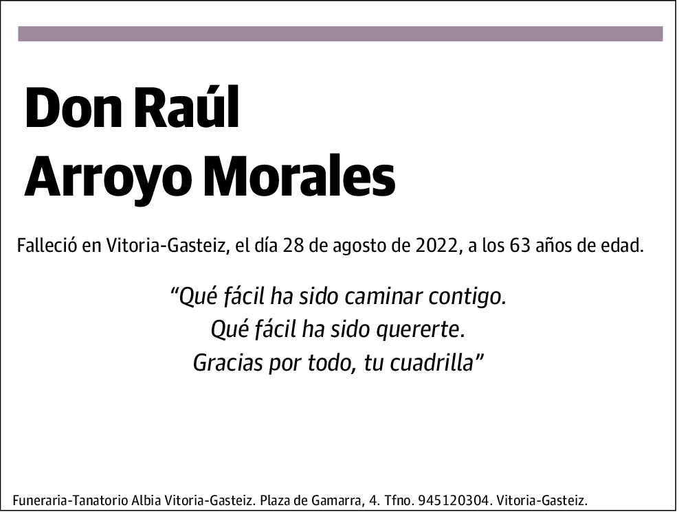 Raúl Arroyo Morales