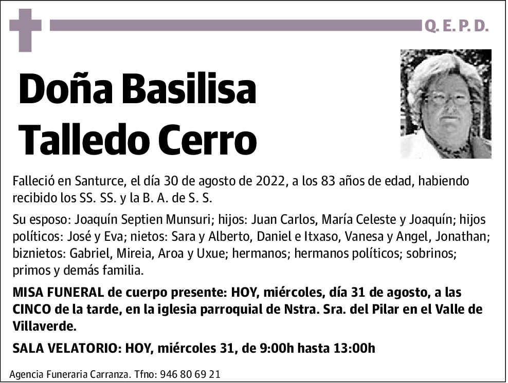 Basilisa Talledo Cerro