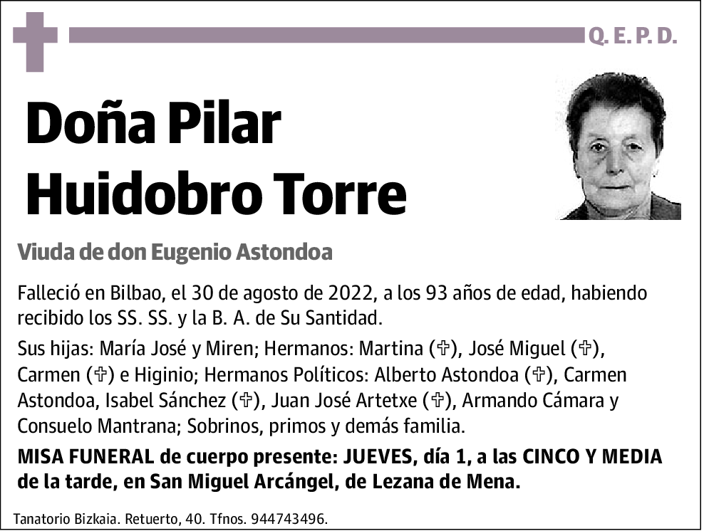 Pilar Huidobro Torre